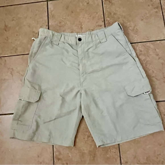 Wrangler Gray Cargo Shorts Relaxed Fit Lightweight - Picture 8 of 8